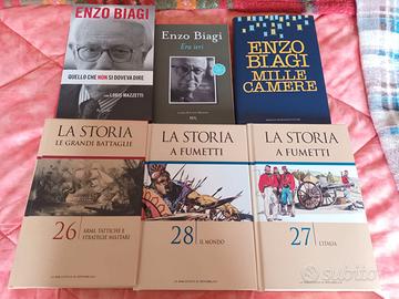 Enzo Biagi. Libri vari.