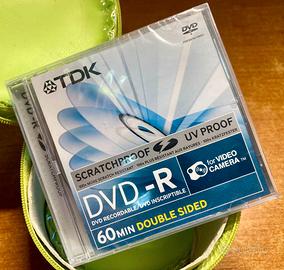 TDK DVD-R (8 cm) double sided. 2.8 GB / 60 min