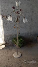 piantana vintage ferro battuto 