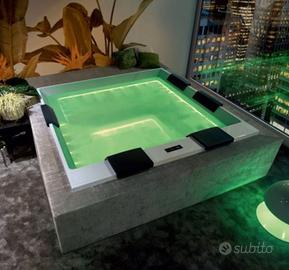 minipiscina idromassaggio da esterno 