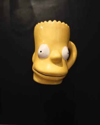 tazza artigianale di bar simpson