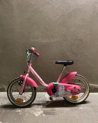 Bici bambina Decathlon 14”