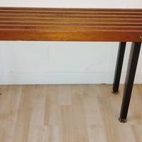 Panca panchetta stile nordico modernariato 