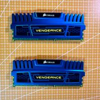 Corsair Vengeance DDR3 8GB (2x4GB) 1866Mhz - blu