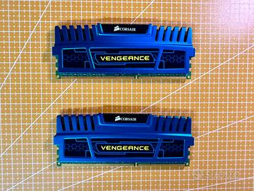 Corsair Vengeance DDR3 8GB (2x4GB) 1866Mhz - blu
