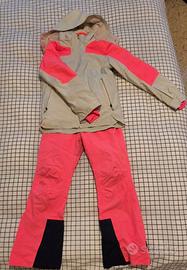 Completo sci bambina 10/12 anni WED'ZE (DECATHLON)
