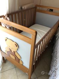 Lettino mbb in legno