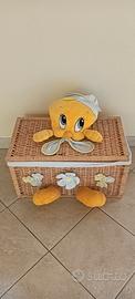 Cesta IN VIMINI TWEETY 