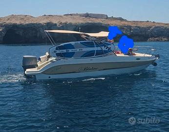 Barca semicabinata wa (senza motore)