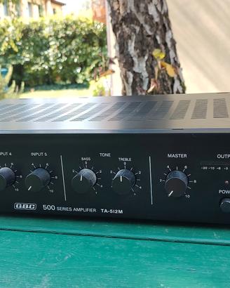 AMPLIFICATORE AUDIO GBC TA 512 -M SERIE 500