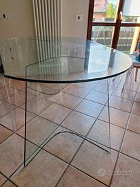 tavolo in cristallo 