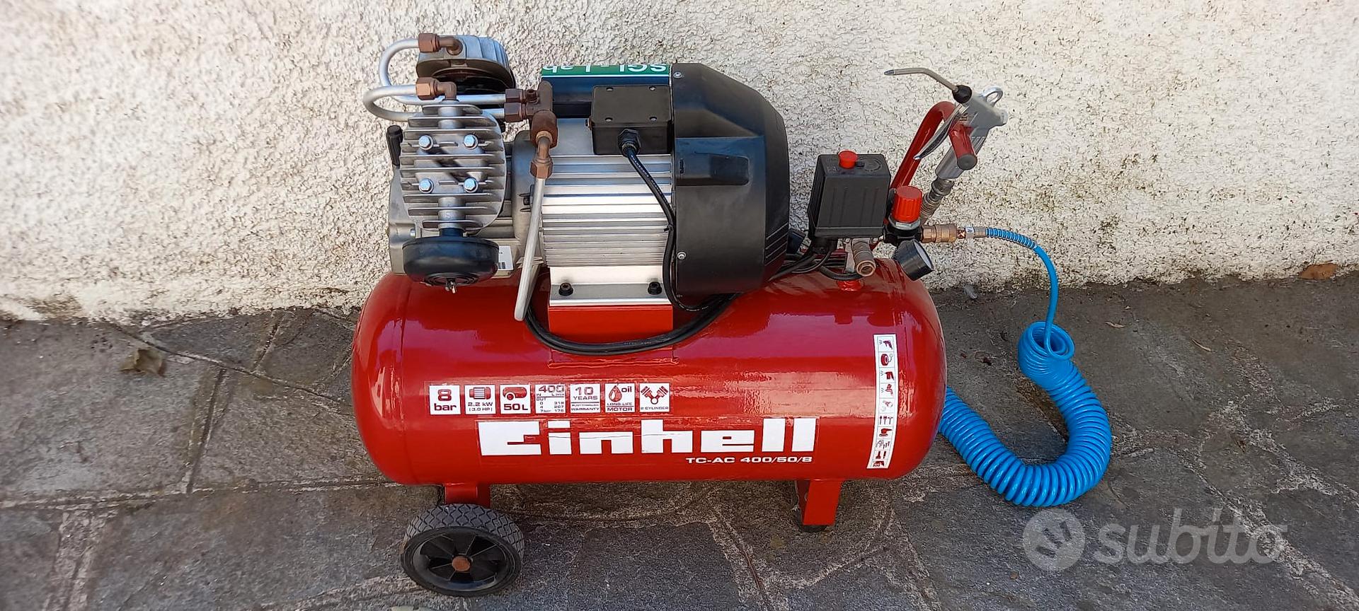 Compressore aria 50 lt Einhell TC-AC 400/50/8