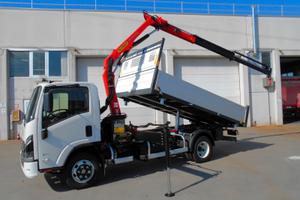 ISUZU M30 (75 q.li) - GRU PALFINGER 5000 e RIBALTA