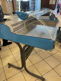 Banco frigo espositore con carrello