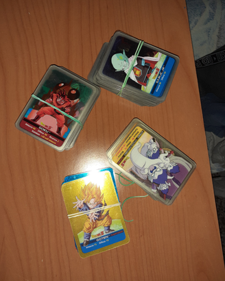 Carte da collezione DRAGONBALL Z e DRAGON BALL GT