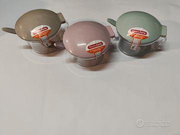 Set 3 zuccheriere colorate 320 ml