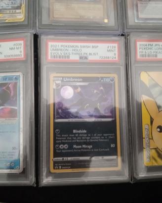 Carte Pokémon & Yu-Gi-Oh! Graduate BGS/PSA