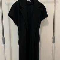 Giacca smanicata lunga