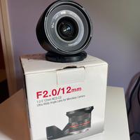 Samyang 12mm f2 fujifilm