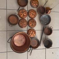Set pentole in rame