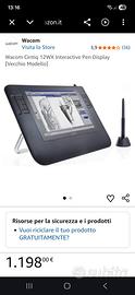 Tavola grafica WACOM CINTIQ 12WX
