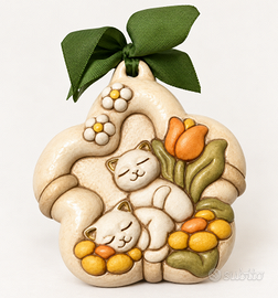 THUN – Formella Gattini con Fiori