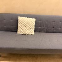 divano letto  grigio