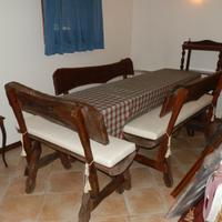 TAVOLO RUSTICO PER TAVERNA