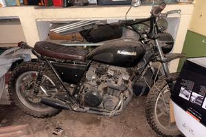 Kawasaki super scrambler custommade cafe racerASI