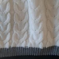 Maglione bianco da uomo
