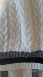 Maglione bianco da uomo