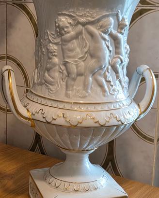 Vaso ceramica Capodimonte