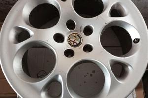 Cerchi in lega 17" originali ALFA ROMEO 166