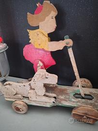 gioco legno antico vintage 