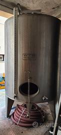 Serbatoio / Tino / Vaso Vinario Inox 5000 lt