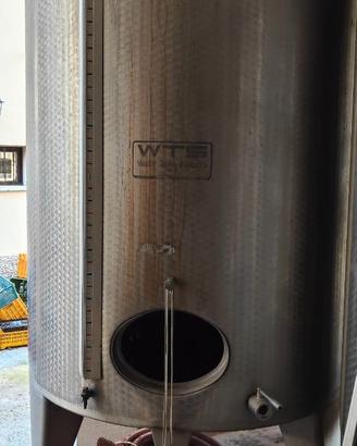 Serbatoio / Tino / Vaso Vinario Inox 5000 lt