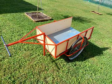 carrello da giardino vintage