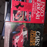 Collezione libri auto DVD e vhs moto