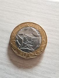Moneta da 1000 lire del 1997, bimetallica, rara