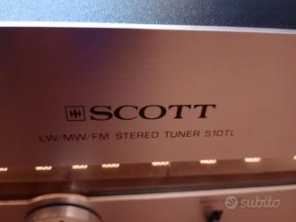 Tuner Scott 510 TL – Vintage Hi-Fi – Occasion Très Bon état