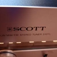 TUNER Scott stereo model 510 TL FM,MW LW come foto