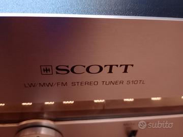 TUNER Scott stereo model 510 TL FM,MW LW come foto