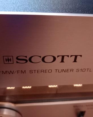 TUNER Scott stereo model 510 TL FM,MW LW come foto
