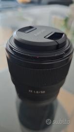 OBIETTIVO SONY SEL50F18F Lunghezza focale fissa, c