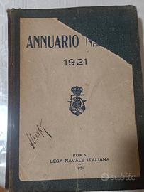Annuario lega navale italiana anno 1921