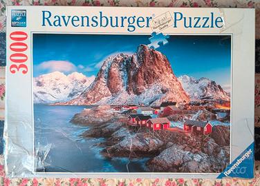 Puzzle Ravensburger 3000 pz  + cornice  