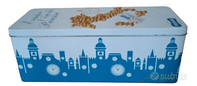 Scatola in latta originale vintage Porta Pavesini