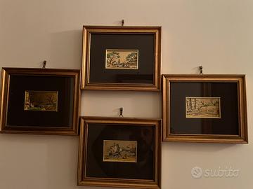 Quadri in foglia d’oro