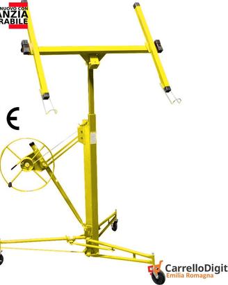 Alzalastre per Cartongesso alza pannelli giallo