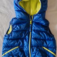 Smanicato piumino 6-9mesi 68cm primaverile blu